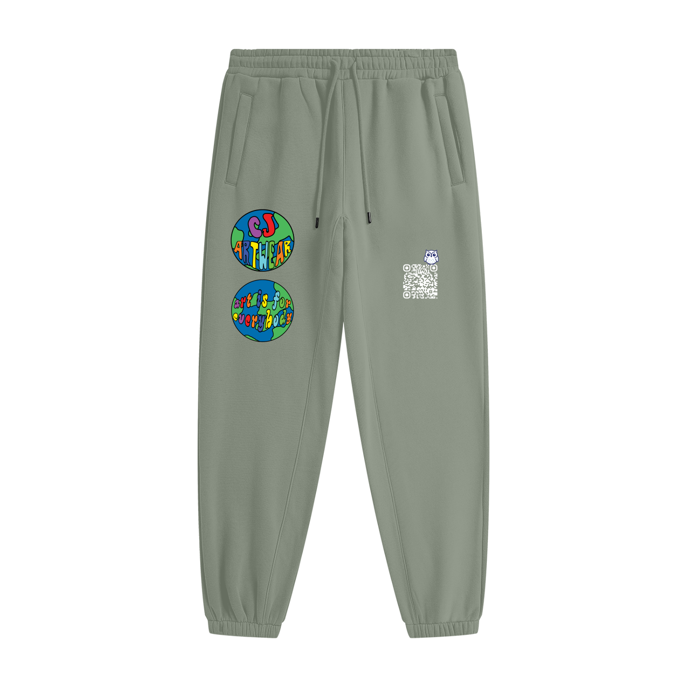 CJ Artwear x Art Is For Everybody Unisex Heavyweight Fleece Joggers