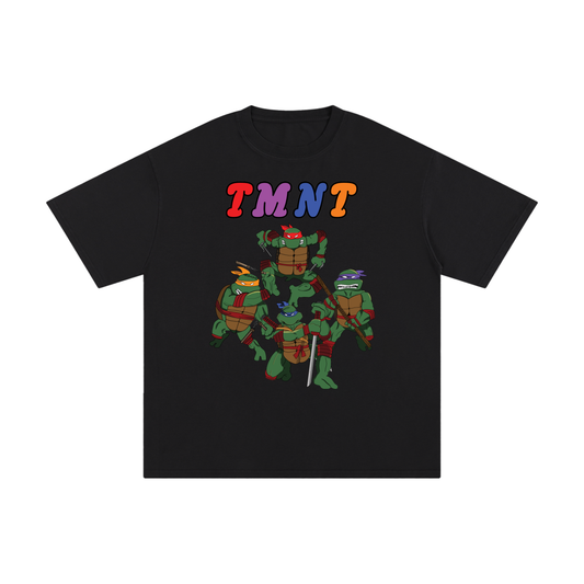TMNT BLACK Unisex Pure Cotton T-Shirt