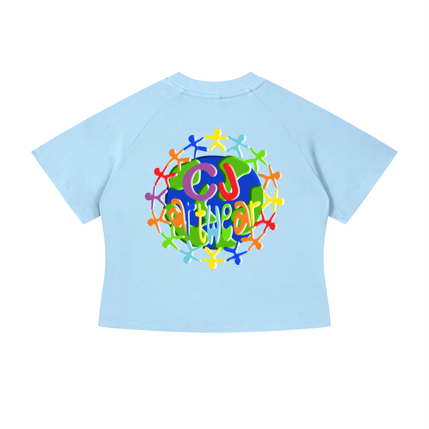 CJ Artwear Logo Women's Crop T-Shirt