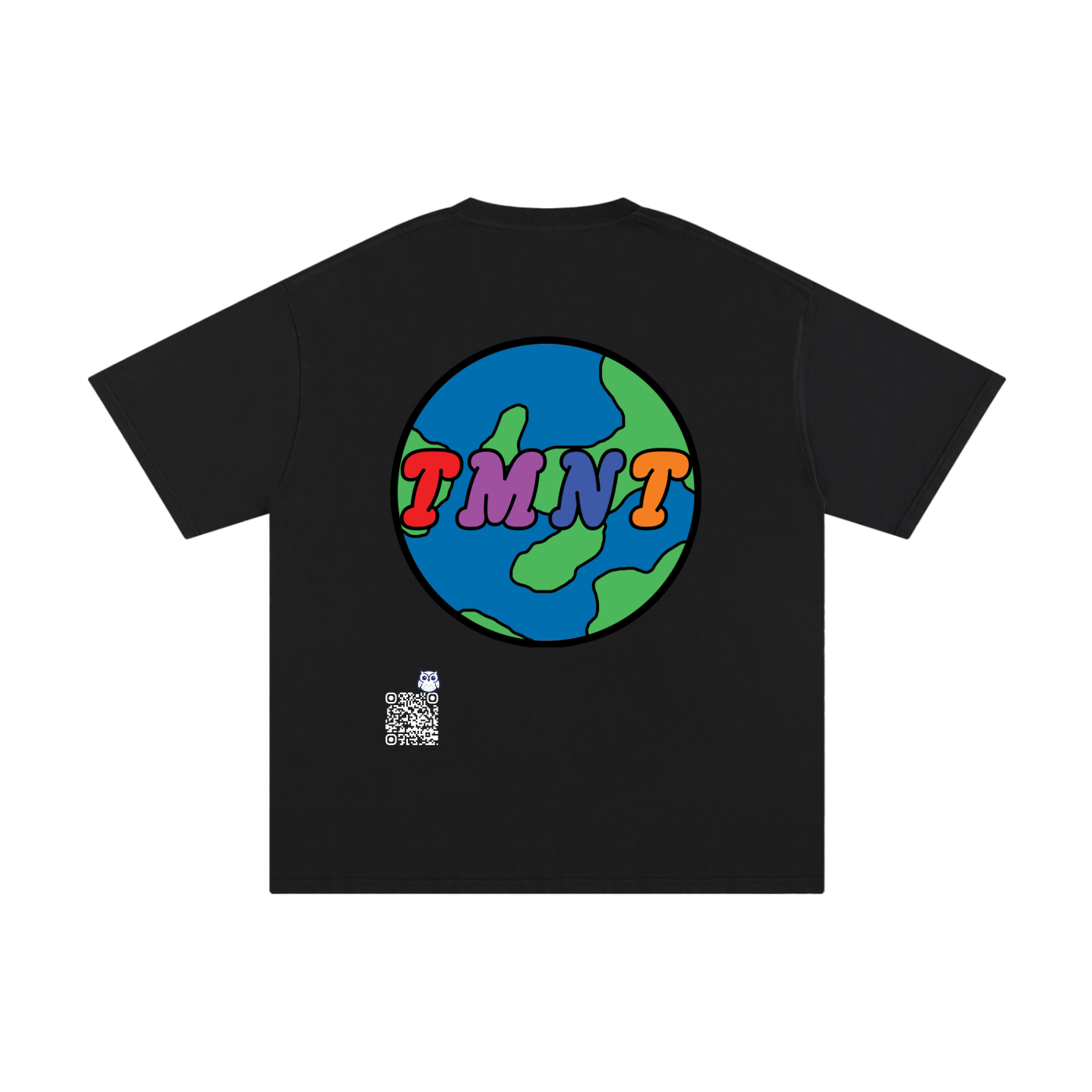 TMNT BLACK Unisex Pure Cotton T-Shirt
