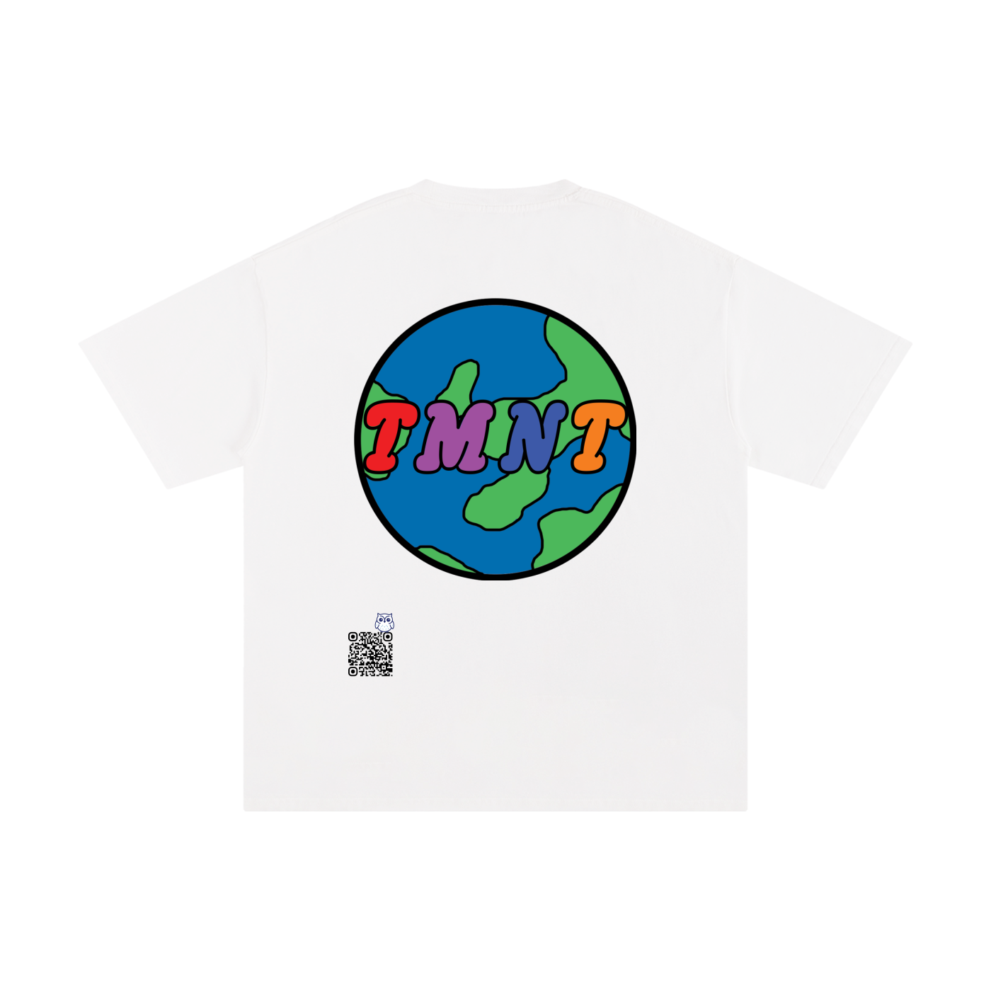 TMNT WHITE Unisex Pure Cotton T-Shirt