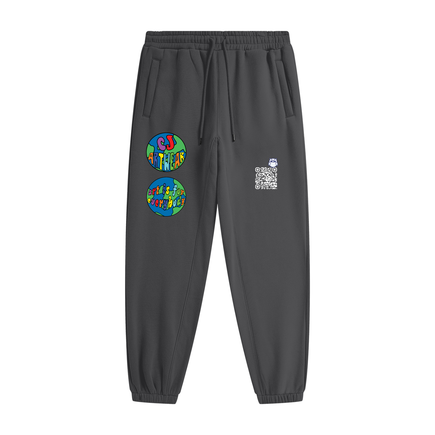 CJ Artwear x Art Is For Everybody Unisex Heavyweight Fleece Joggers