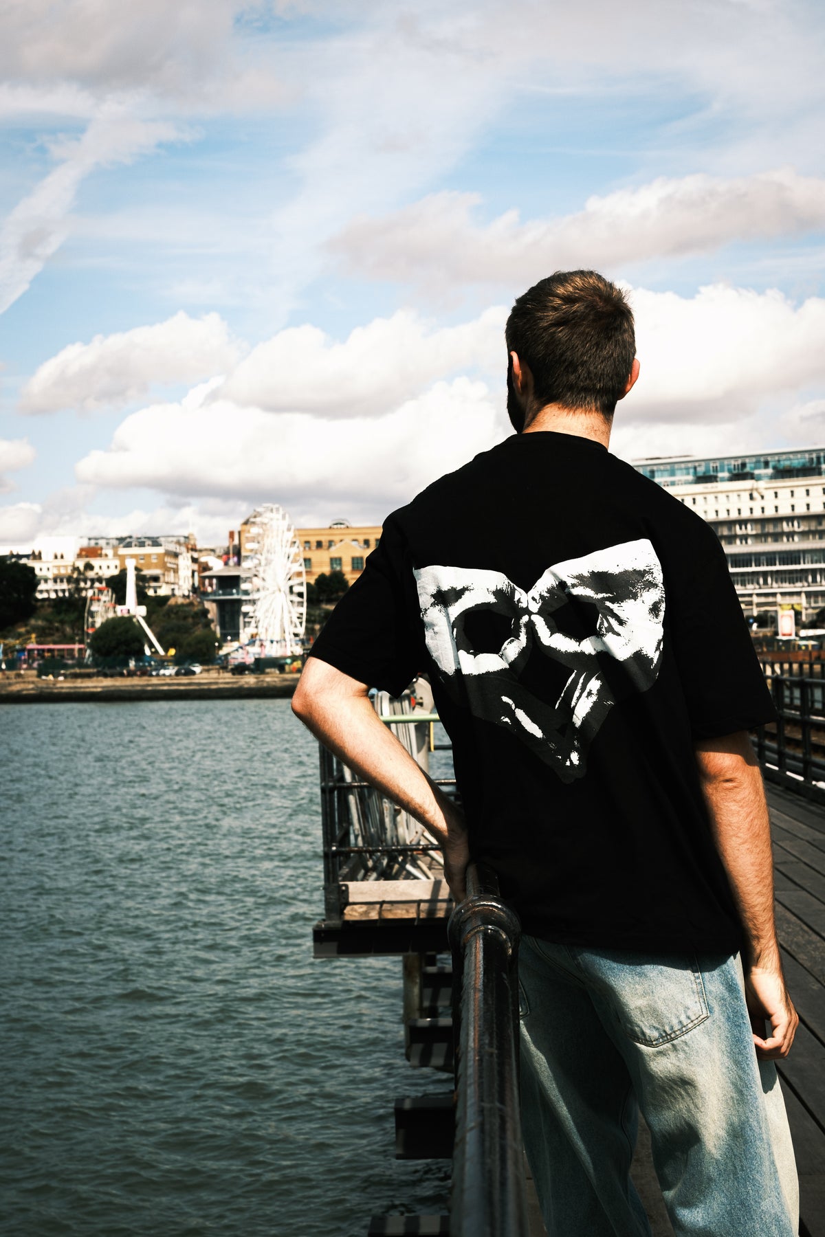 CJ OWL SYMBOL TOP BLACK