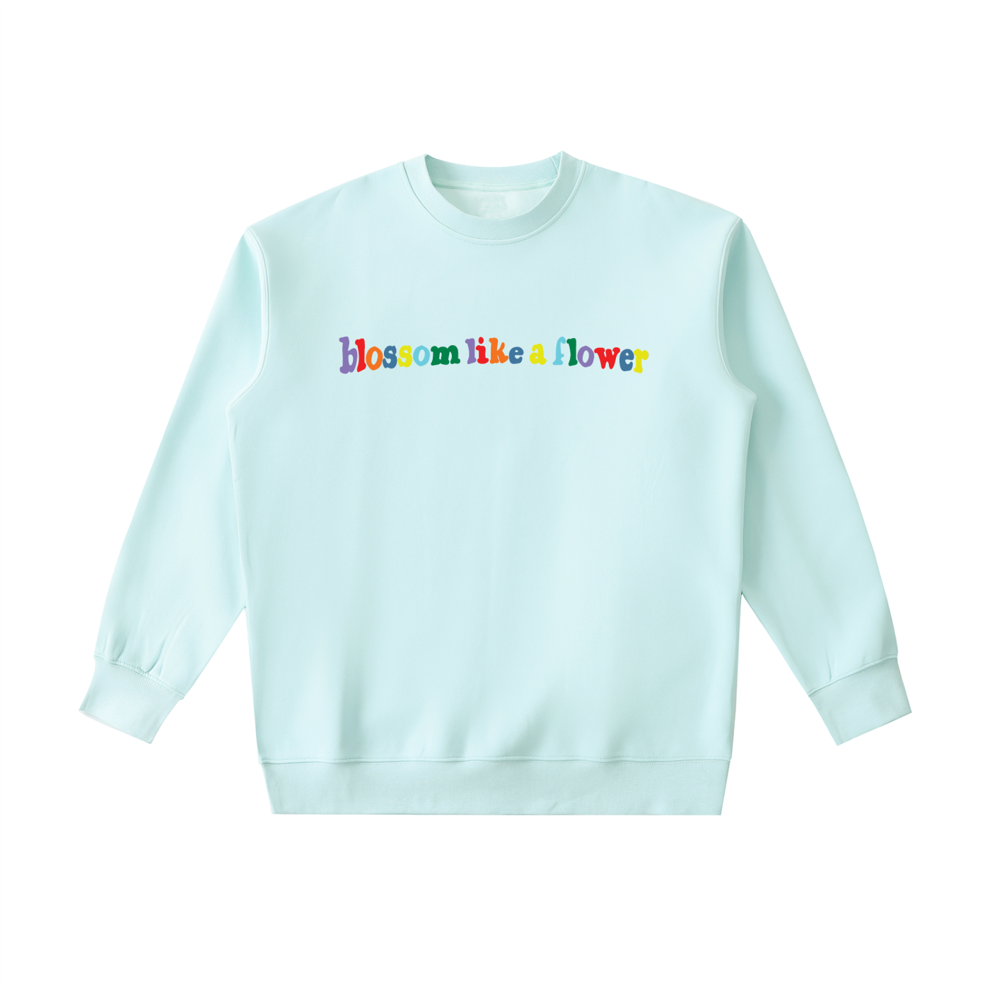 BLOSSOM LIKE A FLOWER SWEATER Essential Heavyweight Crewneck Sweatshirt