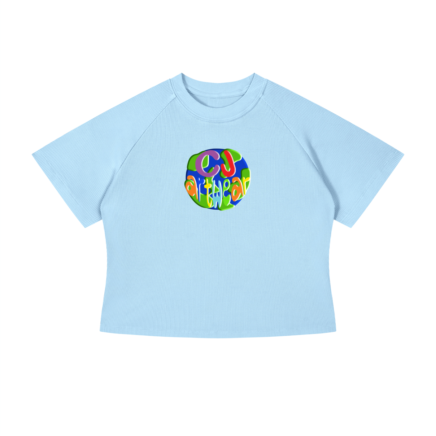 CJ Artwear Logo Women's Crop T-Shirt
