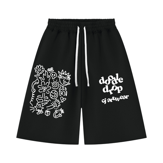 Doodle Drop Unisex Heavyweight Raw Edge Tracksuit