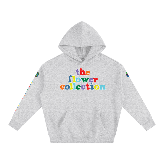 THE FLOWER COLLECTION Oversize Fleeced Hoodie
