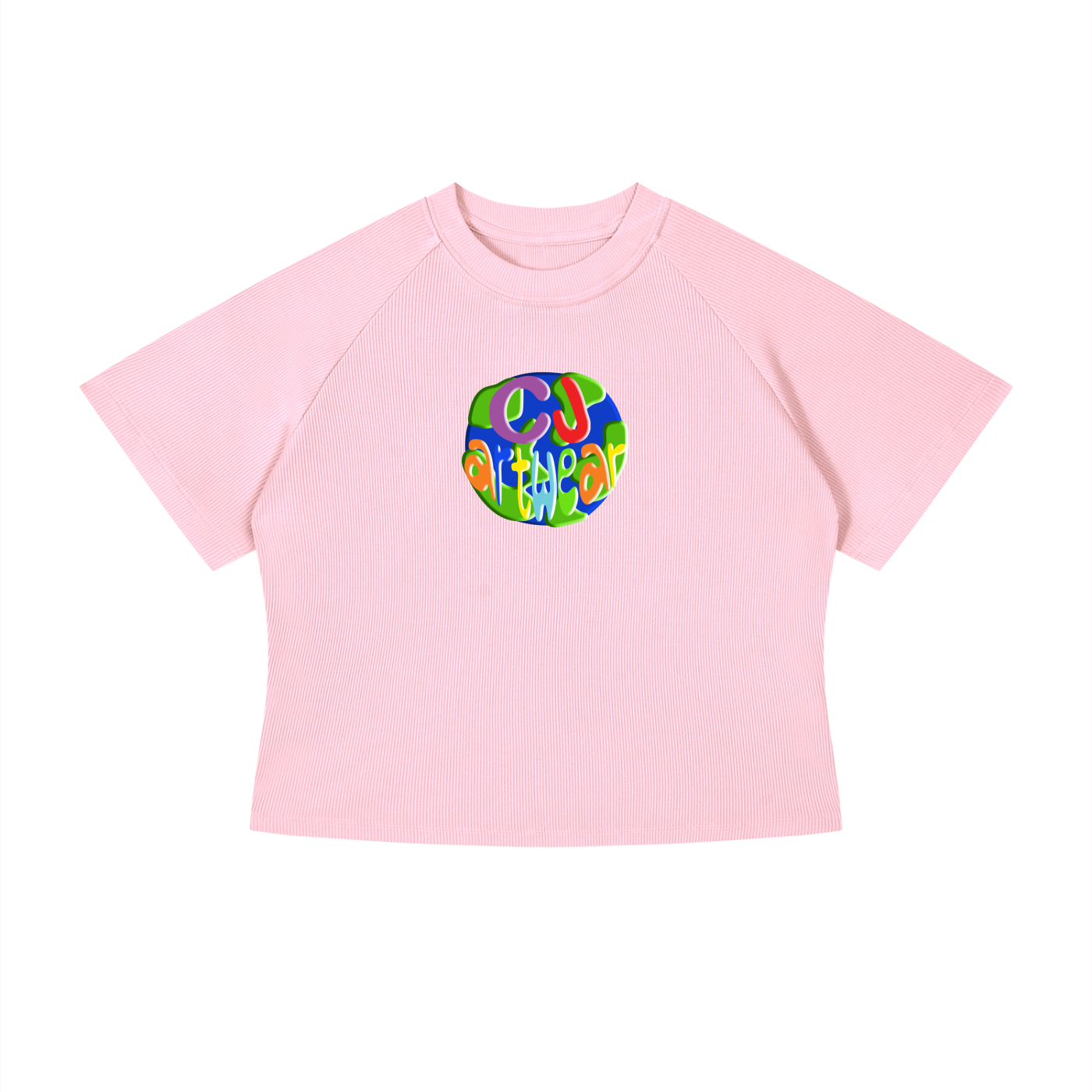 CJ Artwear Logo Women's Crop T-Shirt