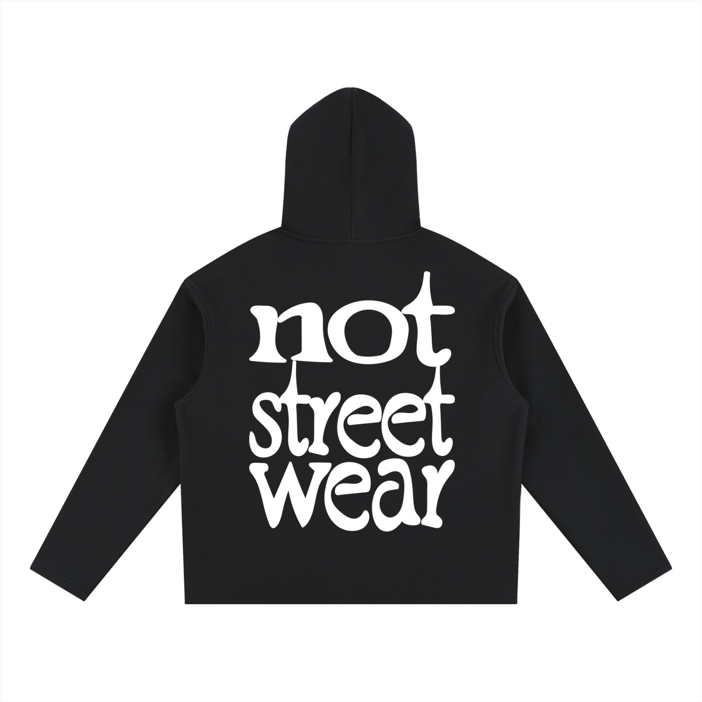 Not Streetwear Oversized Fleece Hoodie