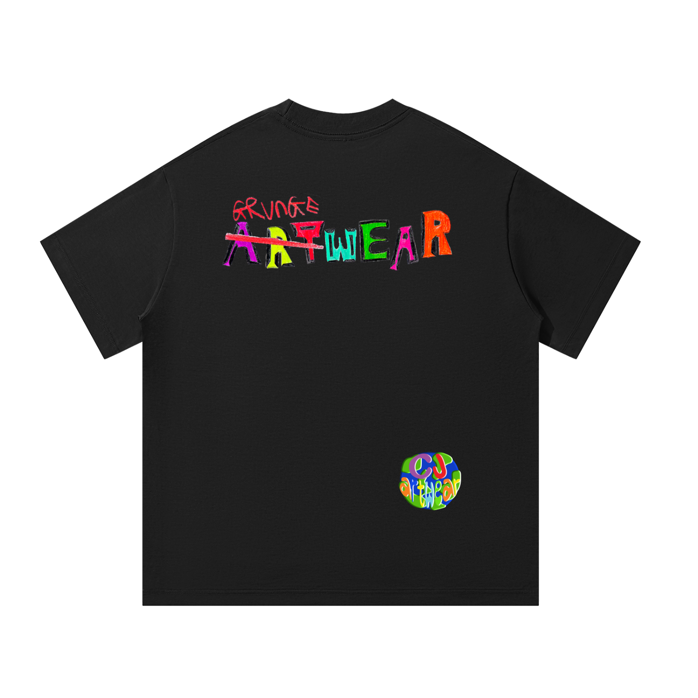 GRUNGE WEAR Oversized T-Shirt Unisex