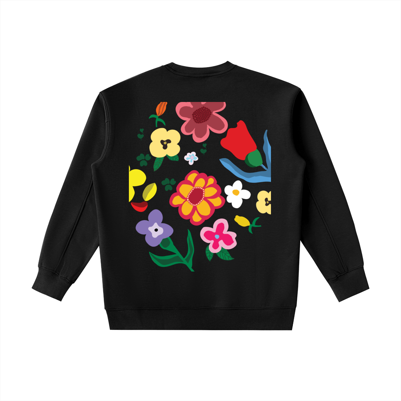 BLOSSOM LIKE A FLOWER SWEATER Essential Heavyweight Crewneck Sweatshirt