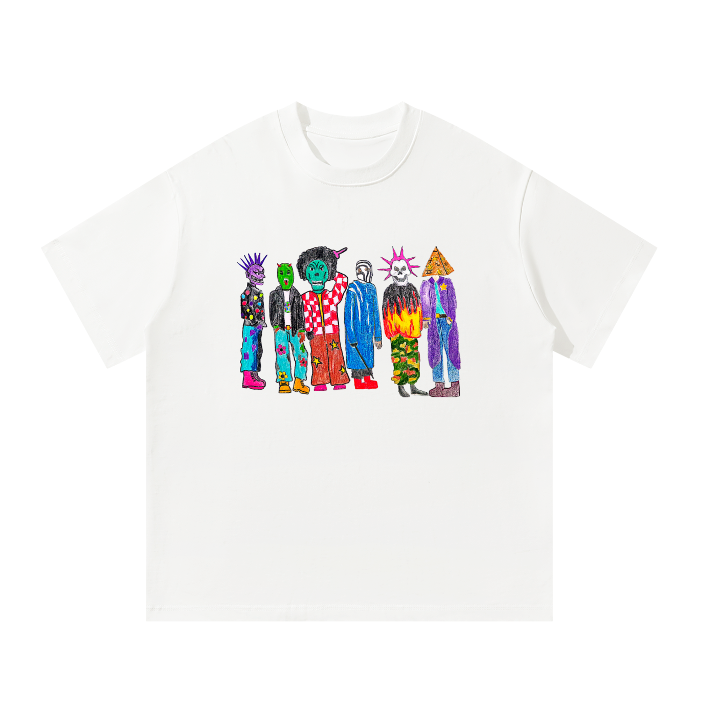 GRUNGE WEAR Oversized T-Shirt Unisex