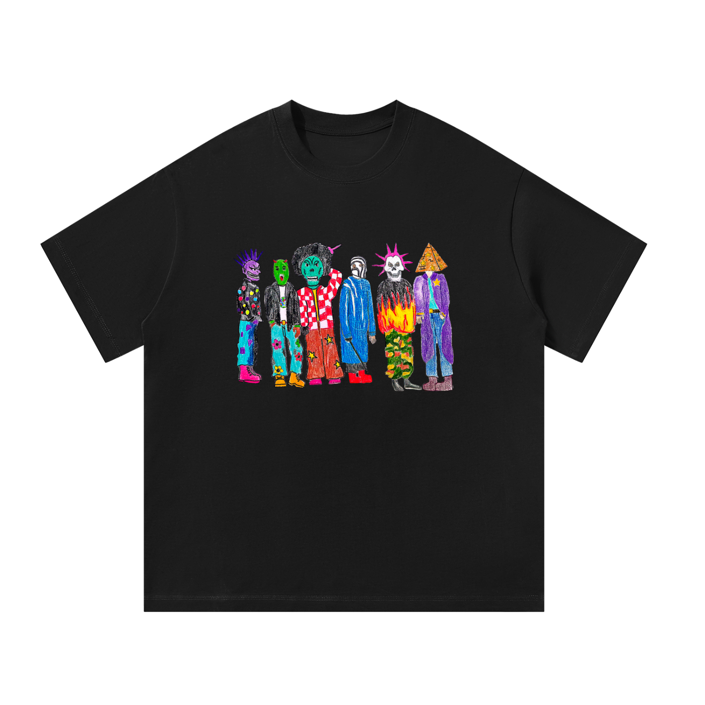 GRUNGE WEAR Oversized T-Shirt Unisex