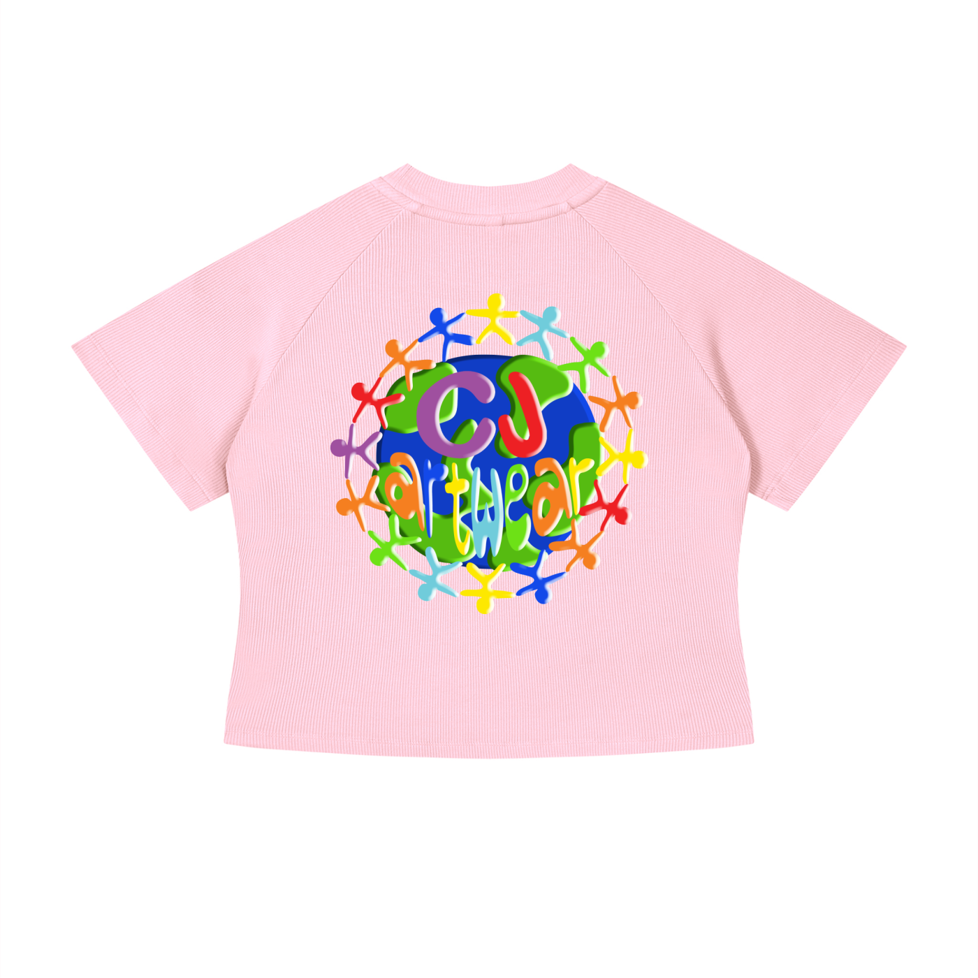 CJ Artwear Logo Women's Crop T-Shirt