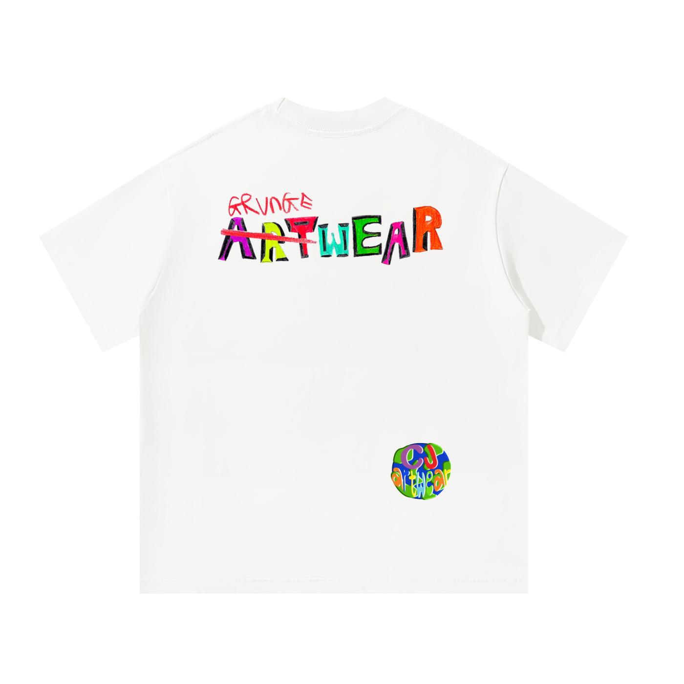 GRUNGE WEAR Oversized T-Shirt Unisex
