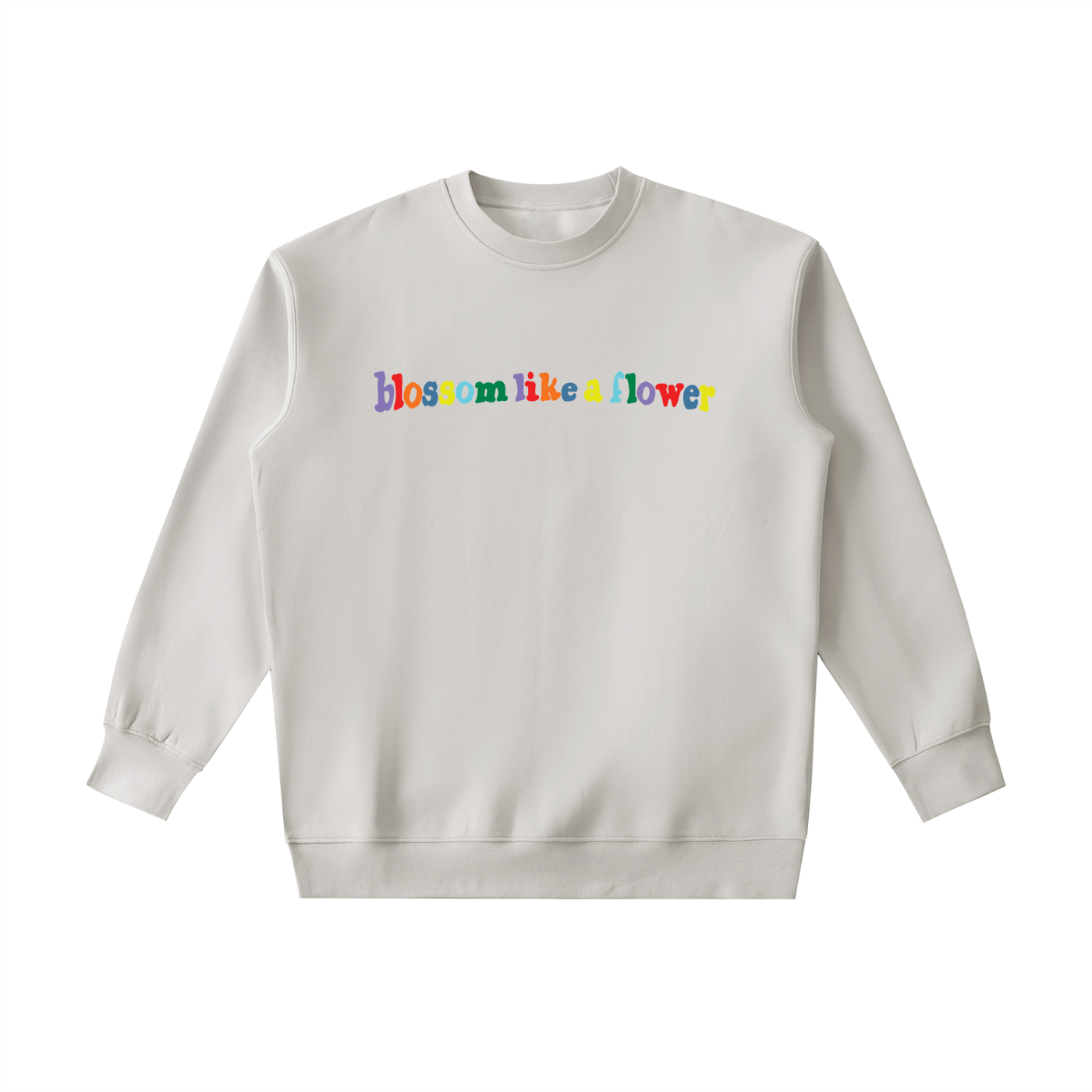 BLOSSOM LIKE A FLOWER SWEATER Essential Heavyweight Crewneck Sweatshirt