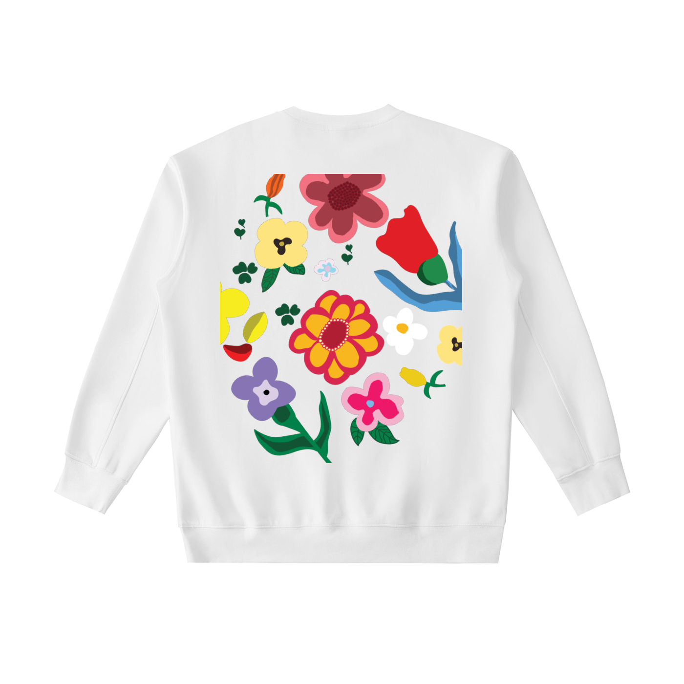 BLOSSOM LIKE A FLOWER SWEATER Essential Heavyweight Crewneck Sweatshirt