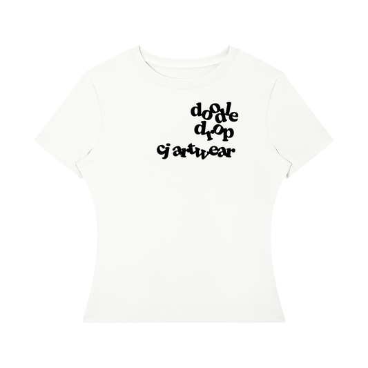 Doodle Drop Women's Slim Fit Performance T-Shirt